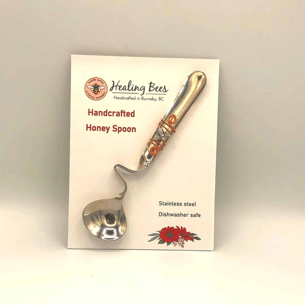 honey spoon hand crafted stainless steel