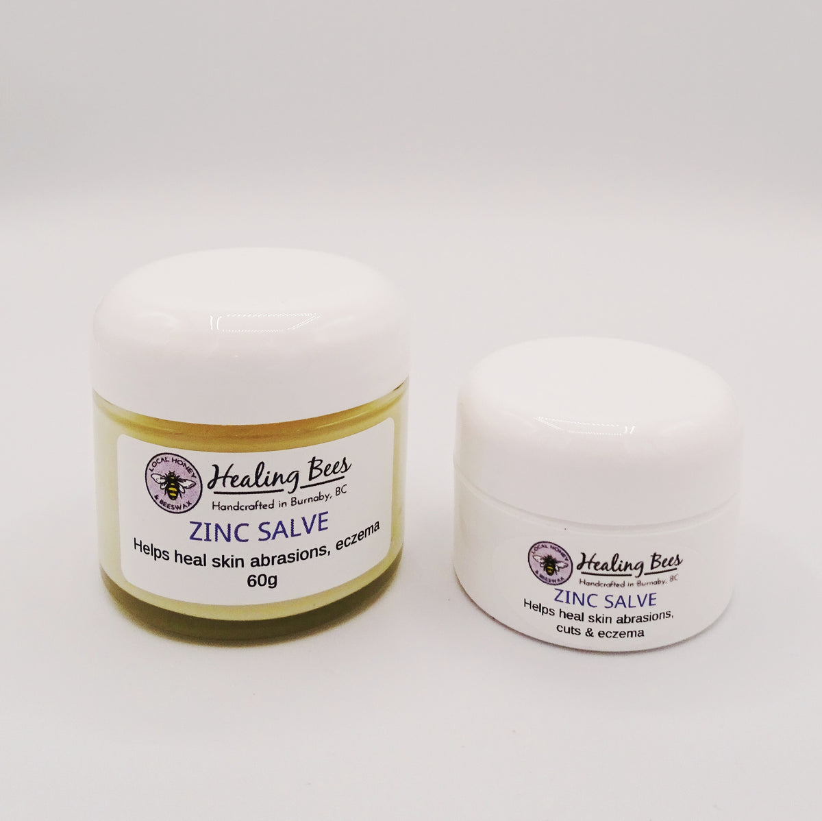 Zinc Salve Healing Bees Natural Skincare