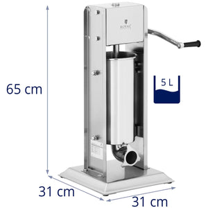 Sausage Stuffer Upright, 11lb / 5 kg - KT-A-5