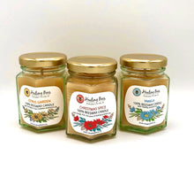Load image into Gallery viewer, scented candles with essential oils and 100% beeswax
