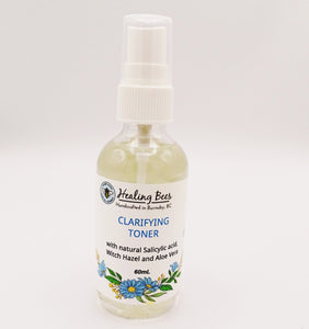 natural skin toner with salicylic acid. helps skin turnover and tightens pores. with aloe vera and witch hazel