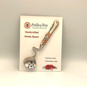 honey spoon hand crafted stainless steel