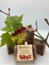 Load image into Gallery viewer, natural bar soap made with beeswax, olive oil, shea butter,  and essential oils. good for sensitive skin
